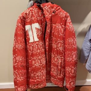 Technine Snowboarding Jacket Bandana Print